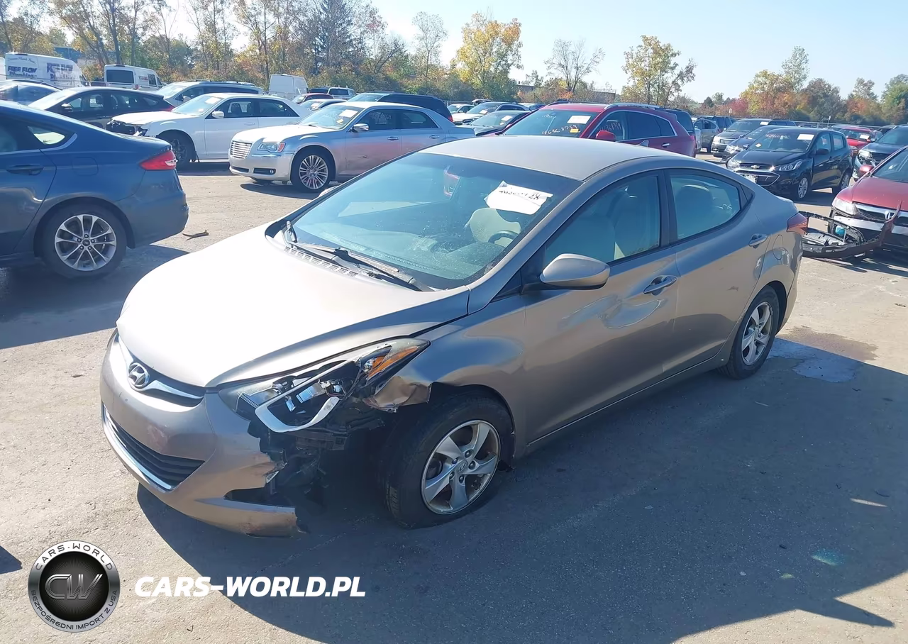 2015 Hyundai Elantra Se VIN:5NPDH4AE6FH569300 - 2