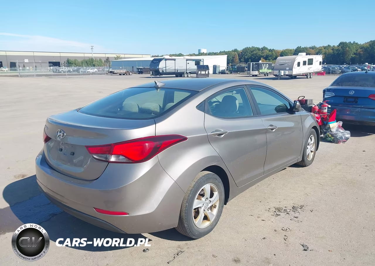 2015 Hyundai Elantra Se VIN:5NPDH4AE6FH569300 - 4