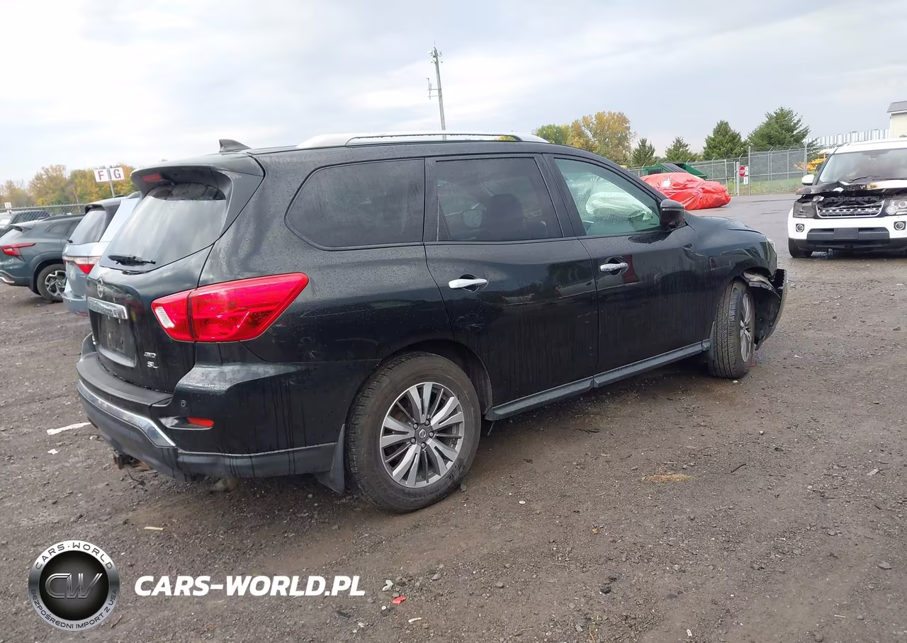 2019 Nissan Pathfinder Sl VIN:5N1DR2MM1KC611054 - 4