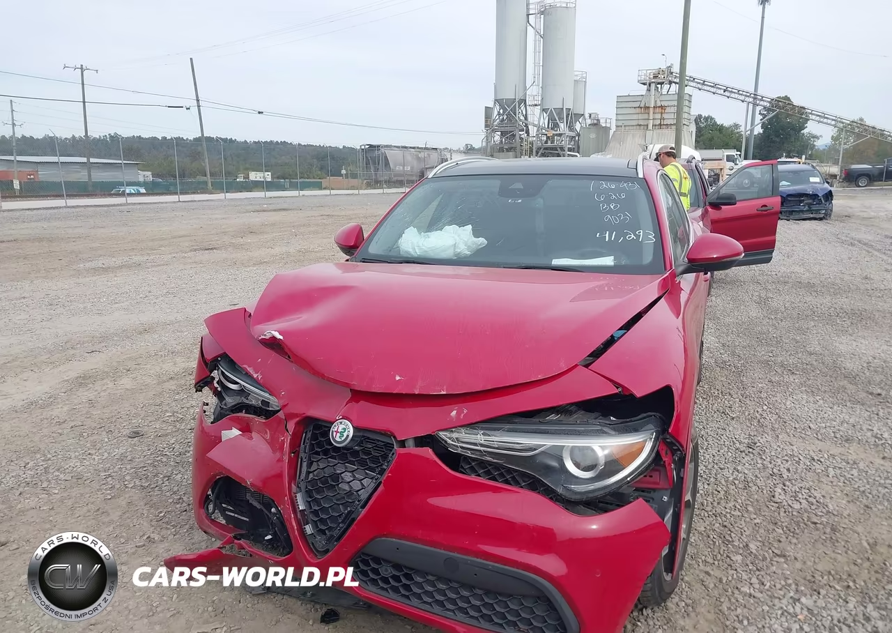 2021 Alfa Romeo Stelvio Ti Awd VIN:ZASPAKBN9M7D19031 - 12