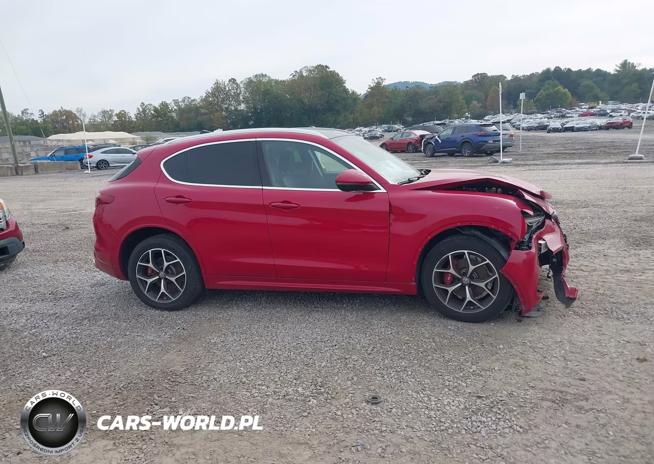 2021 Alfa Romeo Stelvio Ti Awd VIN:ZASPAKBN9M7D19031 - 13