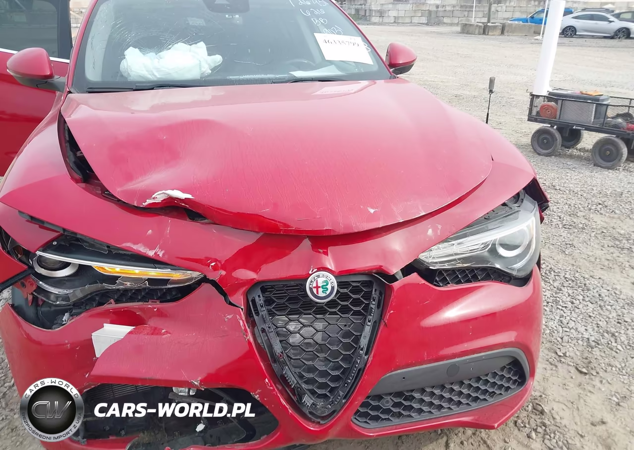 2021 Alfa Romeo Stelvio Ti Awd VIN:ZASPAKBN9M7D19031 - 17