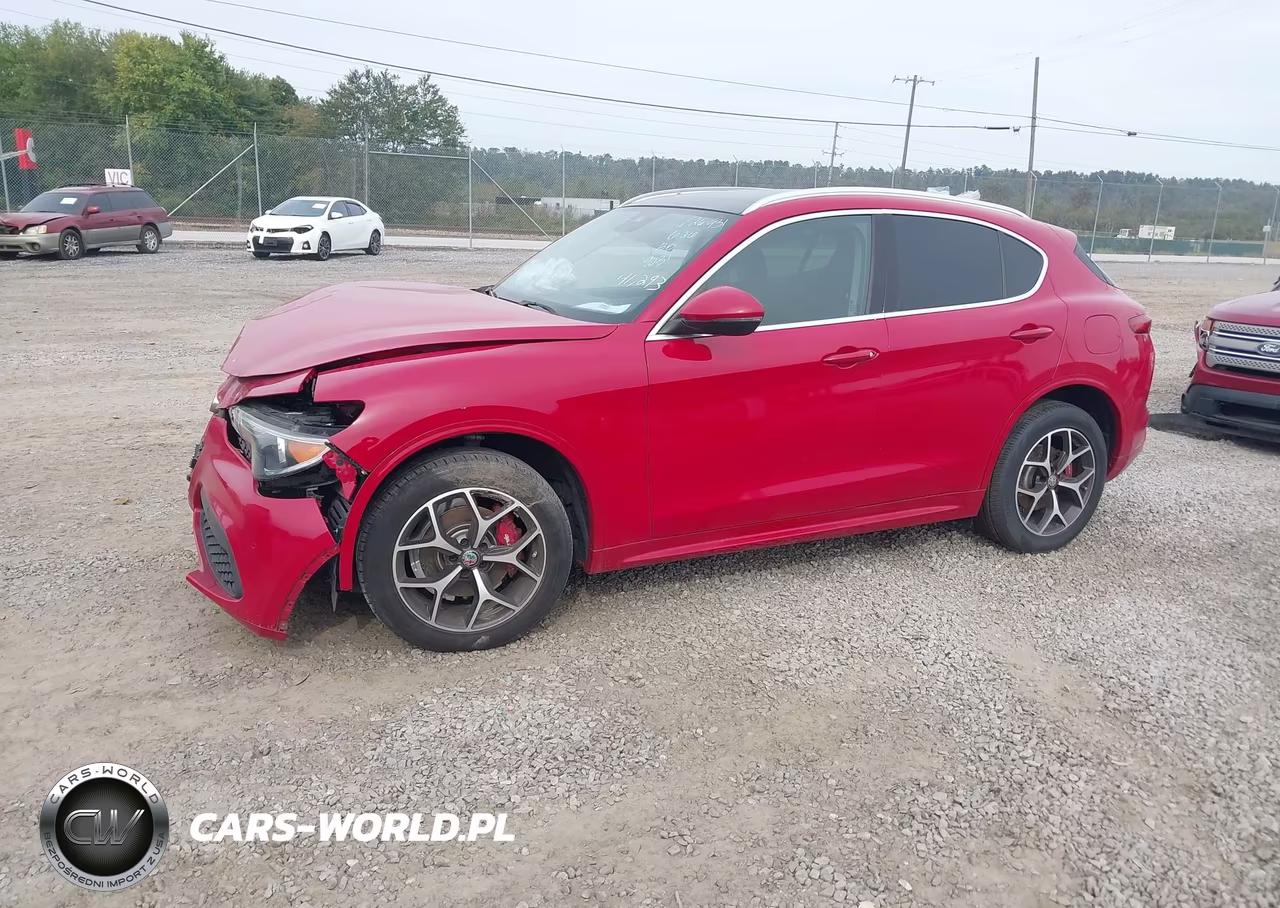 2021 Alfa Romeo Stelvio Ti Awd VIN:ZASPAKBN9M7D19031 - 2
