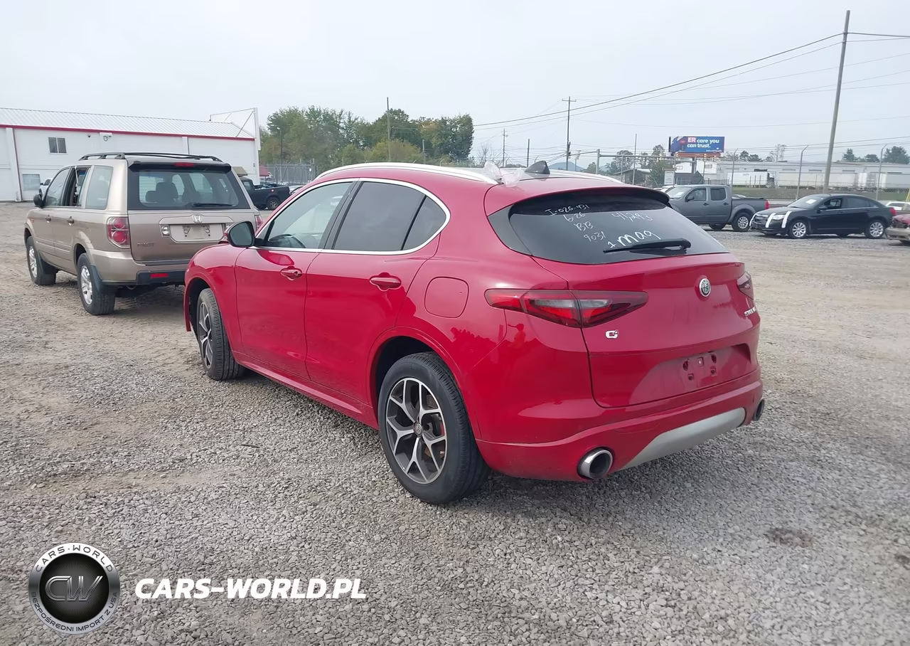 2021 Alfa Romeo Stelvio Ti Awd VIN:ZASPAKBN9M7D19031 - 3