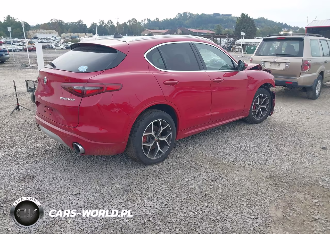 2021 Alfa Romeo Stelvio Ti Awd VIN:ZASPAKBN9M7D19031 - 4