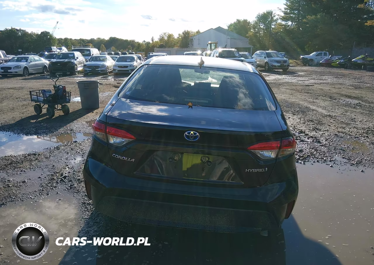 2022 Toyota Corolla Hybrid Le VIN:JTDEAMDEXNJ044332 - 17