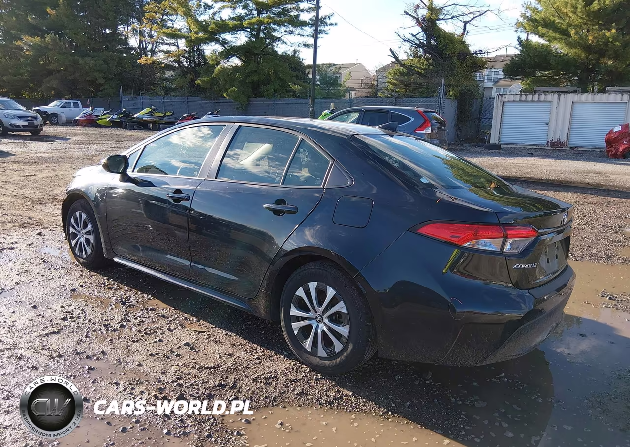 2022 Toyota Corolla Hybrid Le VIN:JTDEAMDEXNJ044332 - 3