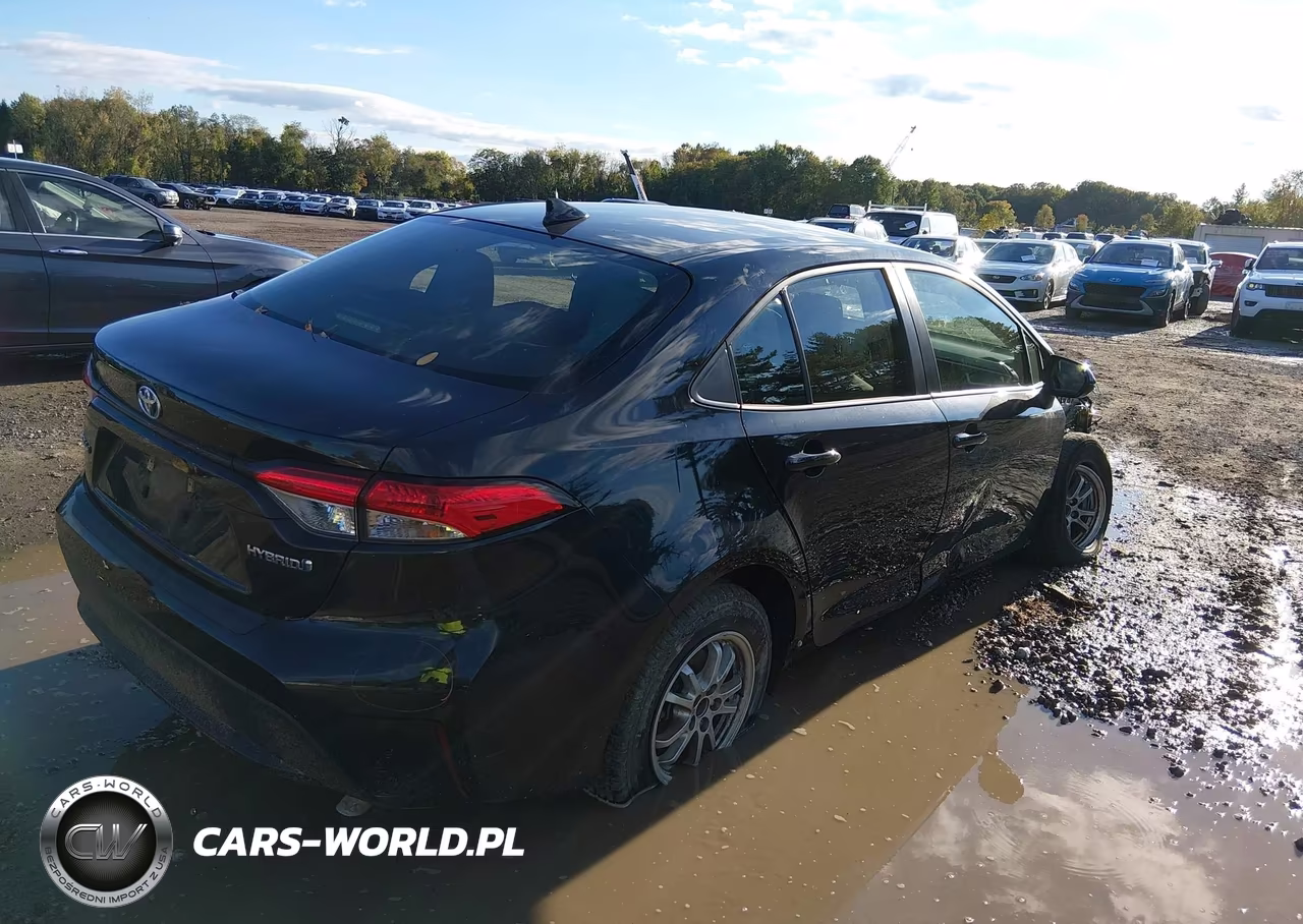 2022 Toyota Corolla Hybrid Le VIN:JTDEAMDEXNJ044332 - 4