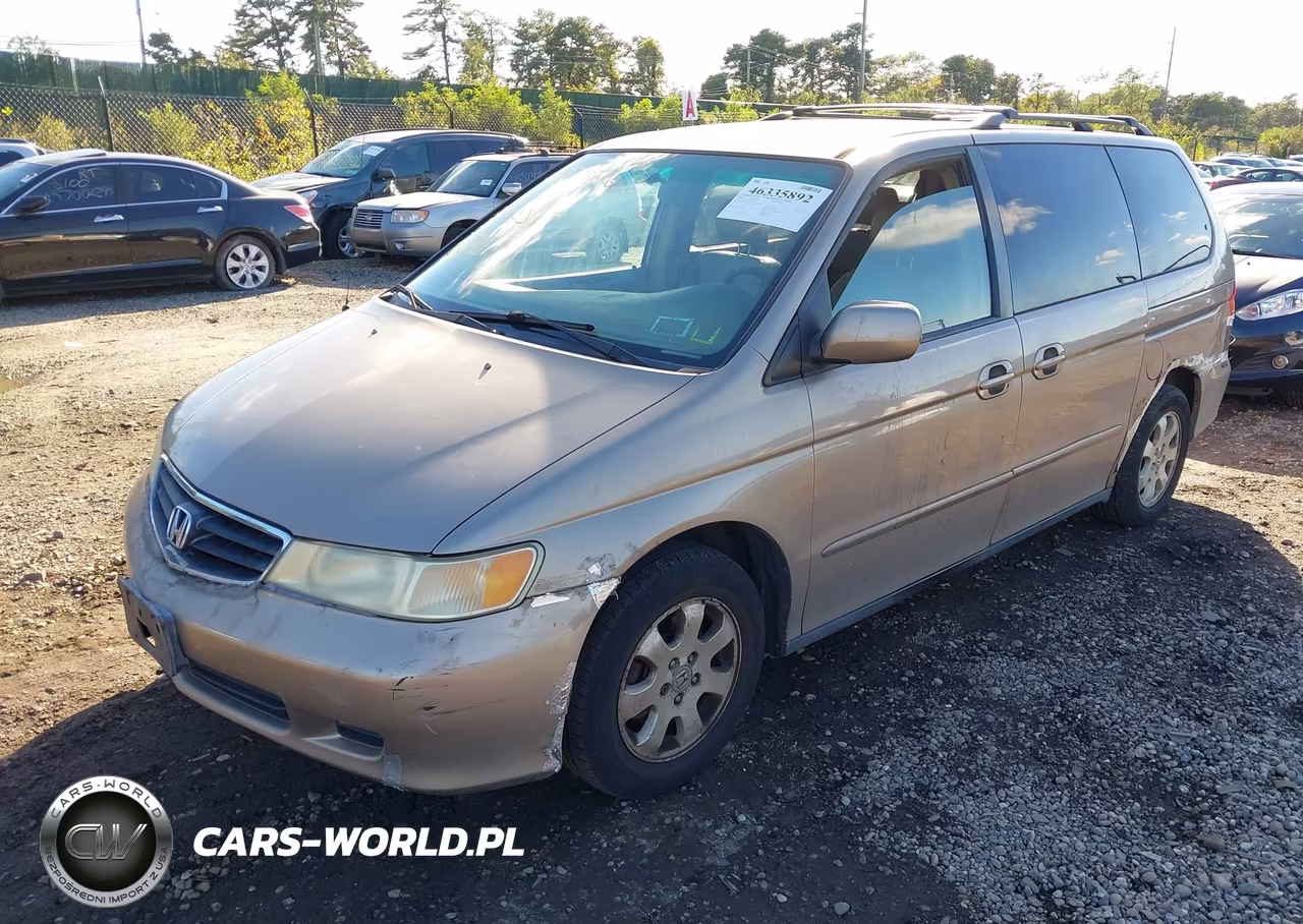 2004 Honda Odyssey Ex-L VIN:2HKRL18974H500205 - 2