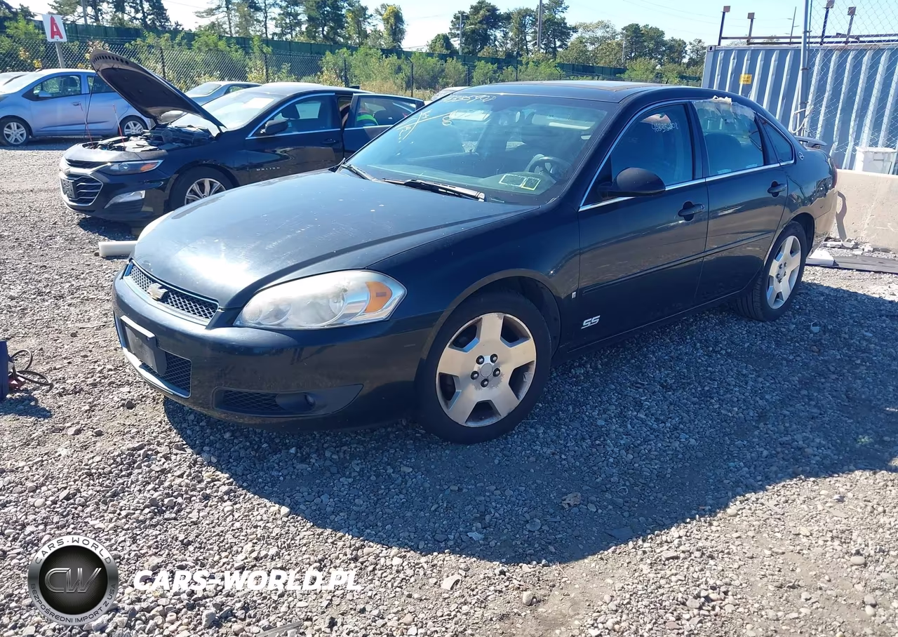 2007 Chevrolet Impala Ss VIN:2G1WD58C579220169 - 2