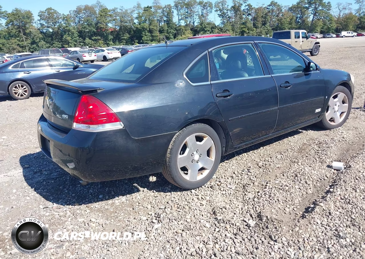 2007 Chevrolet Impala Ss VIN:2G1WD58C579220169 - 4