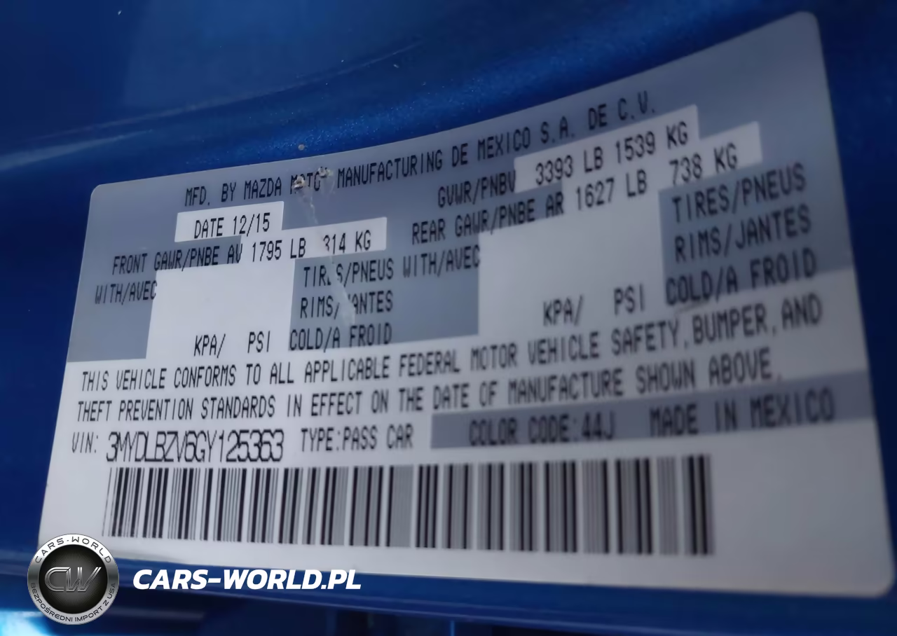 2016 Scion Ia VIN:3MYDLBZV6GY125363 - 9