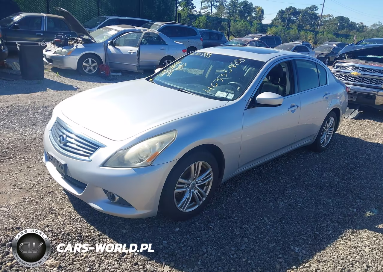 2013 Infiniti G37X VIN:JN1CV6AR0DM770148 - 2