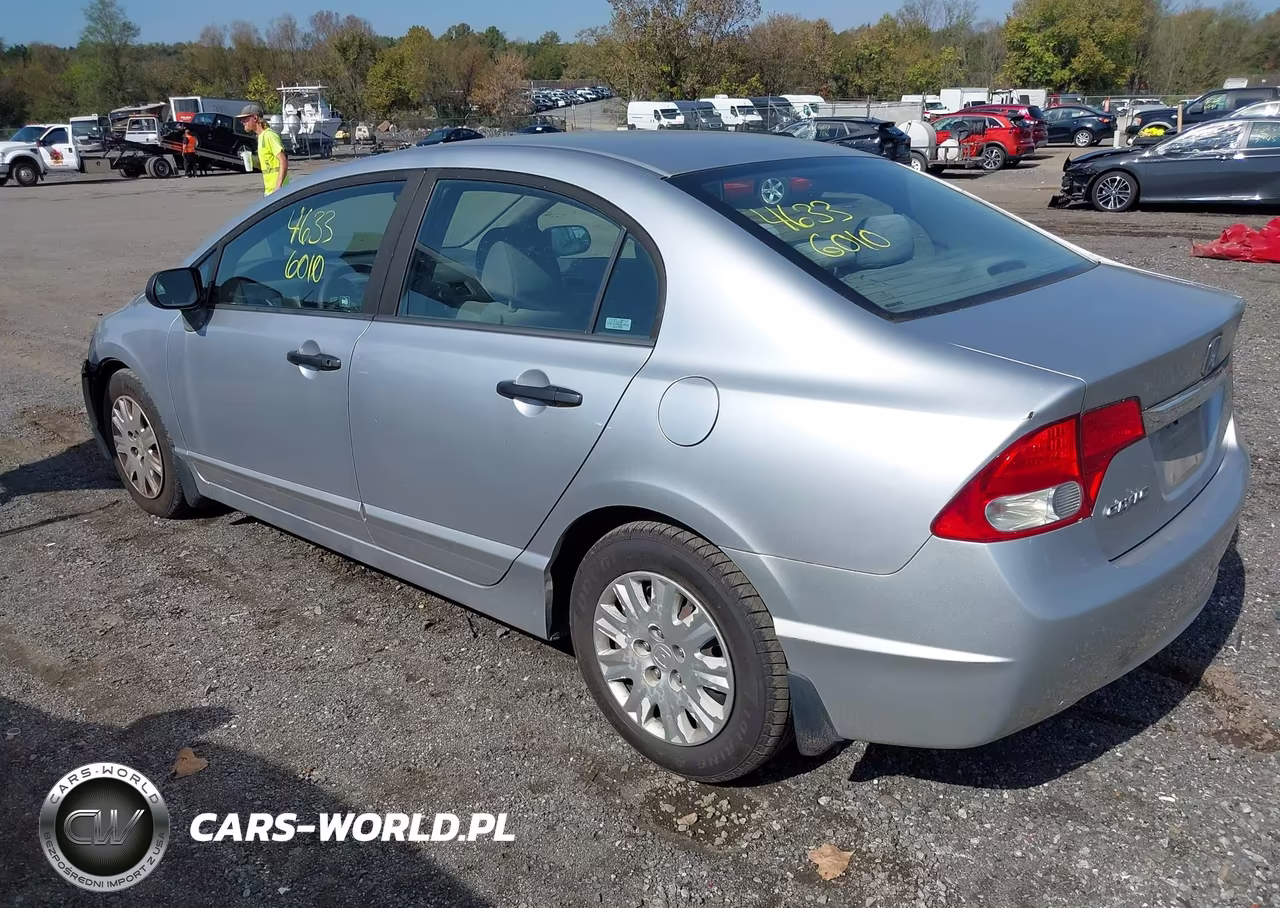 2009 Honda Civic Vp VIN:19XFA16369E021163 - 3