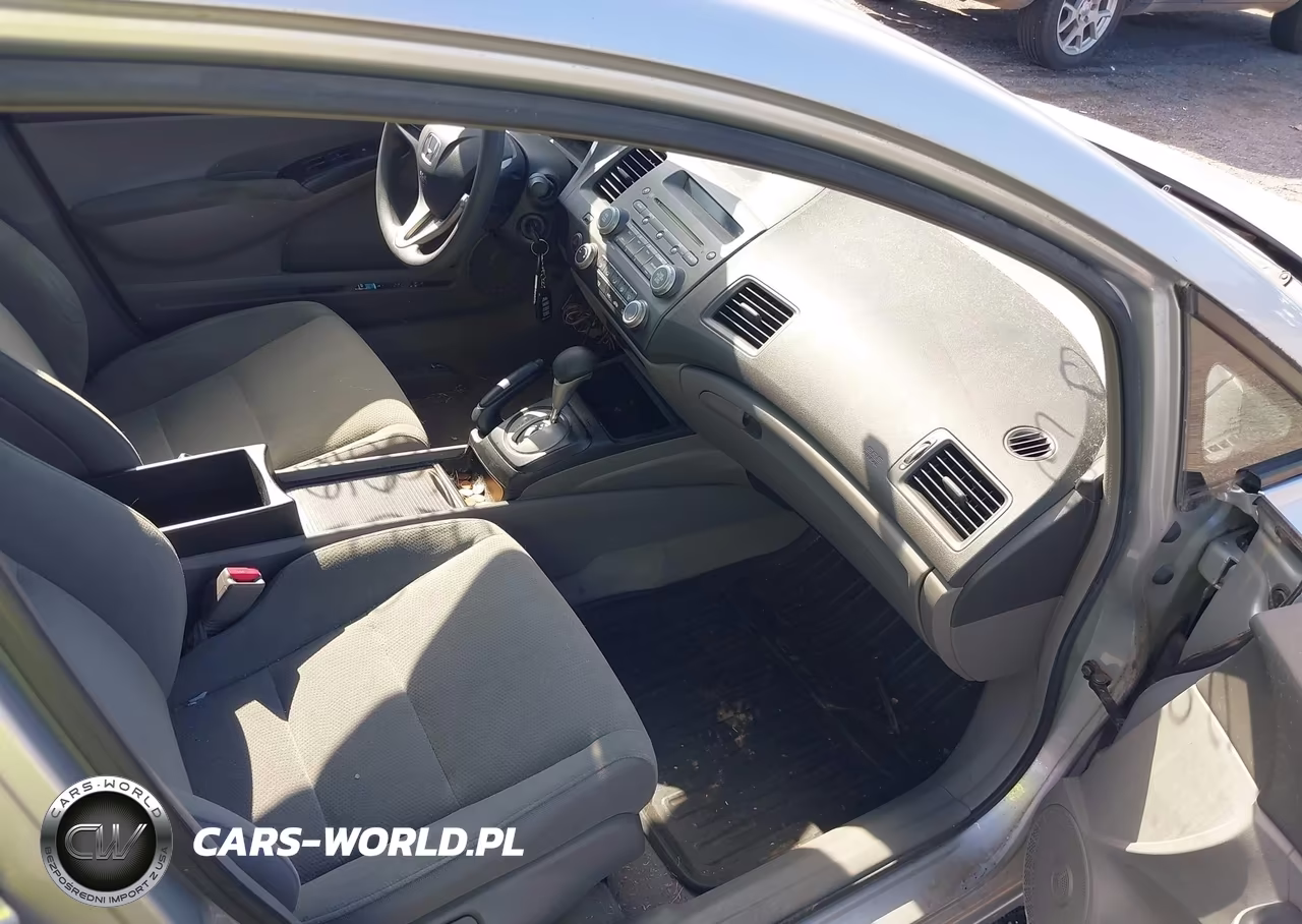 2009 Honda Civic Vp VIN:19XFA16369E021163 - 5