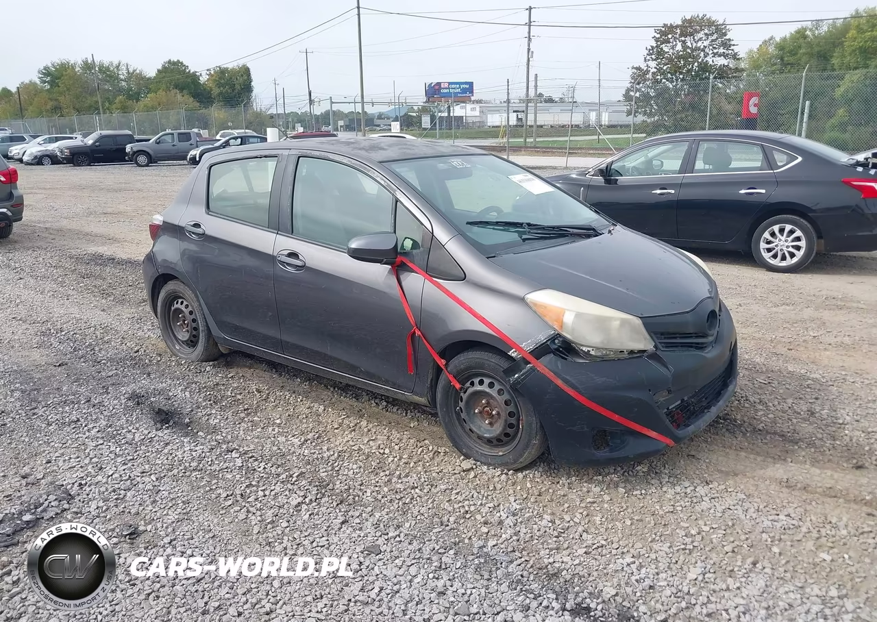 2013 Toyota Yaris Le VIN:JTDKTUD34DD543989 - 1