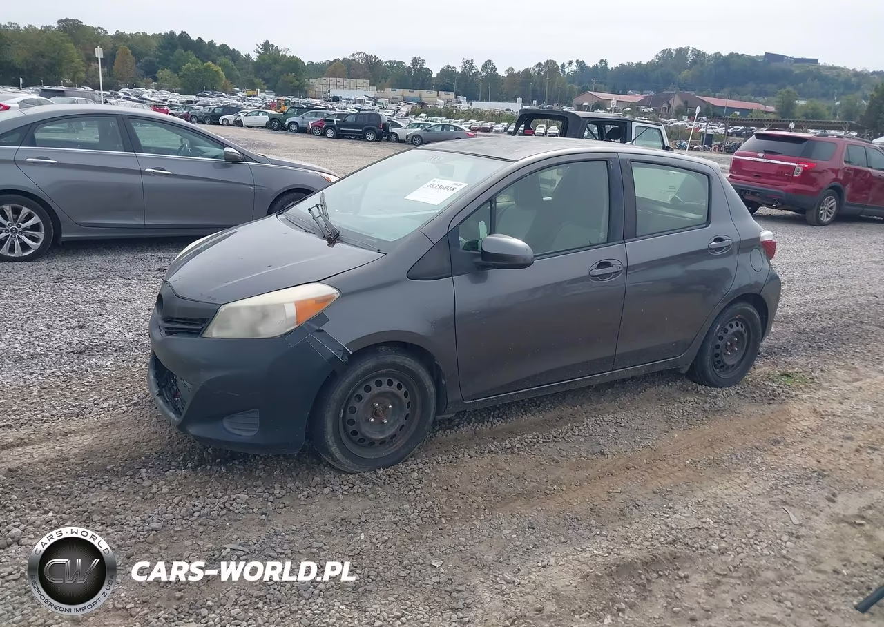2013 Toyota Yaris Le VIN:JTDKTUD34DD543989 - 2