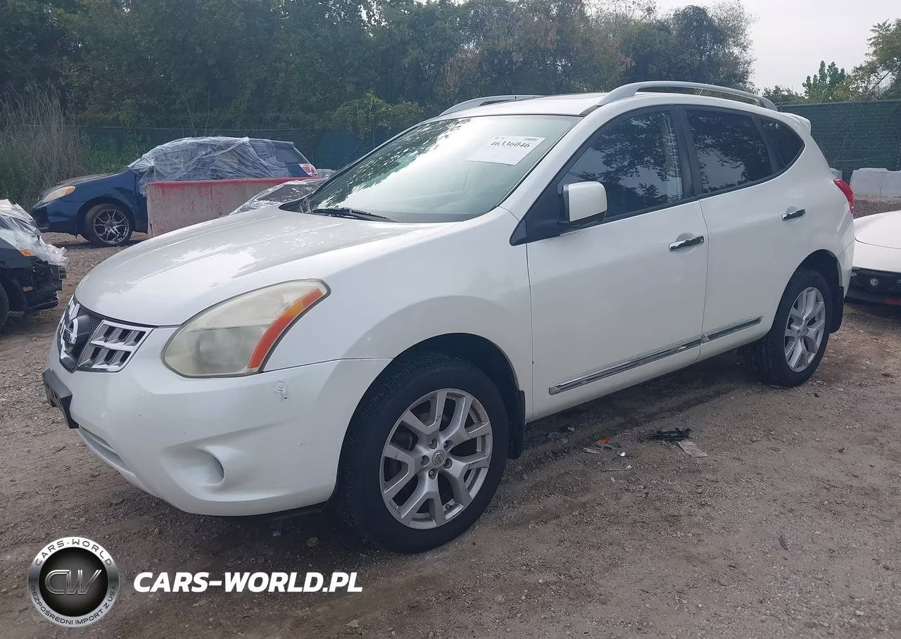 2012 Nissan Rogue Sv W-Sl Pkg VIN:JN8AS5MVXCW421439 - 2