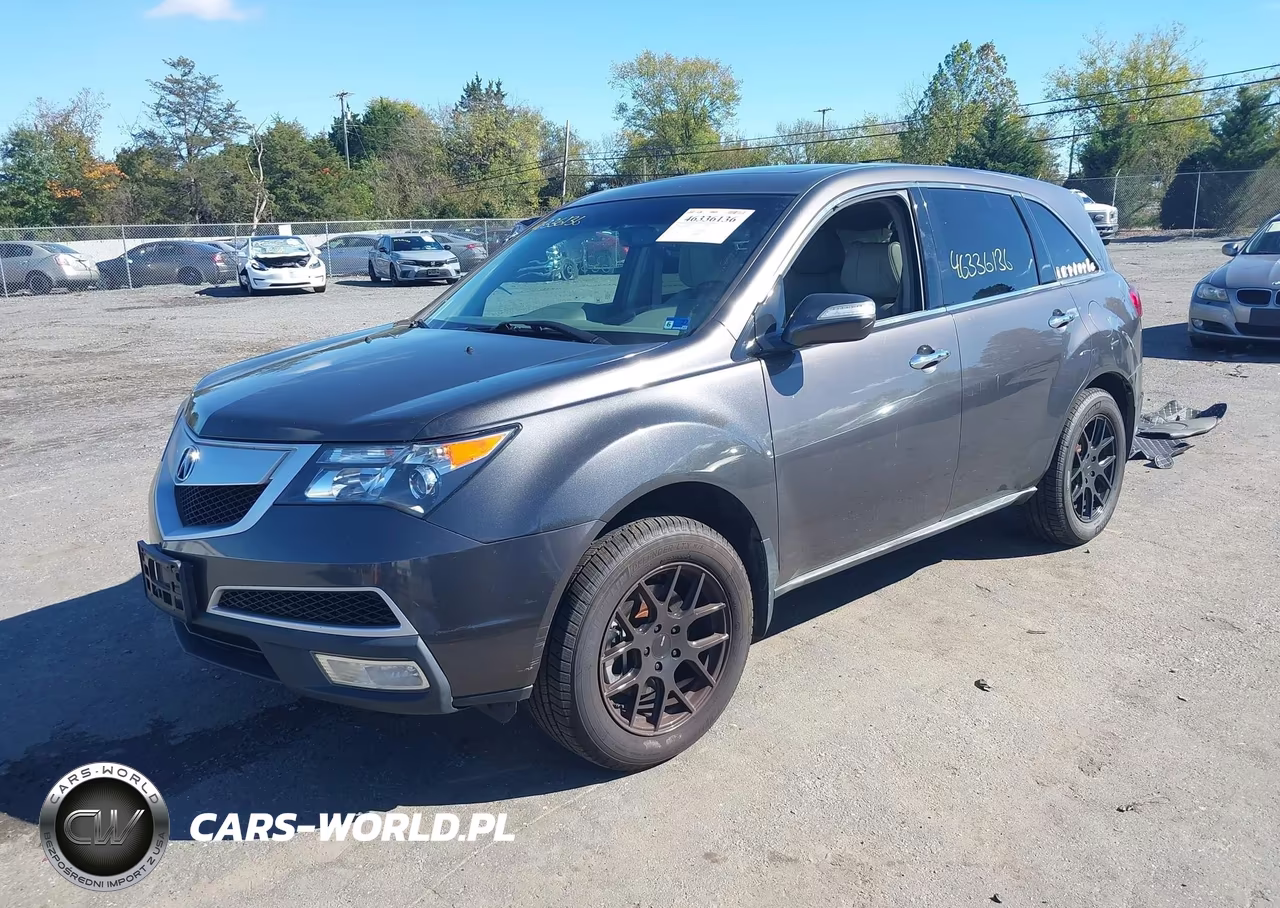 2011 Acura Mdx Technology Package VIN:2HNYD2H65BH509635 - 2
