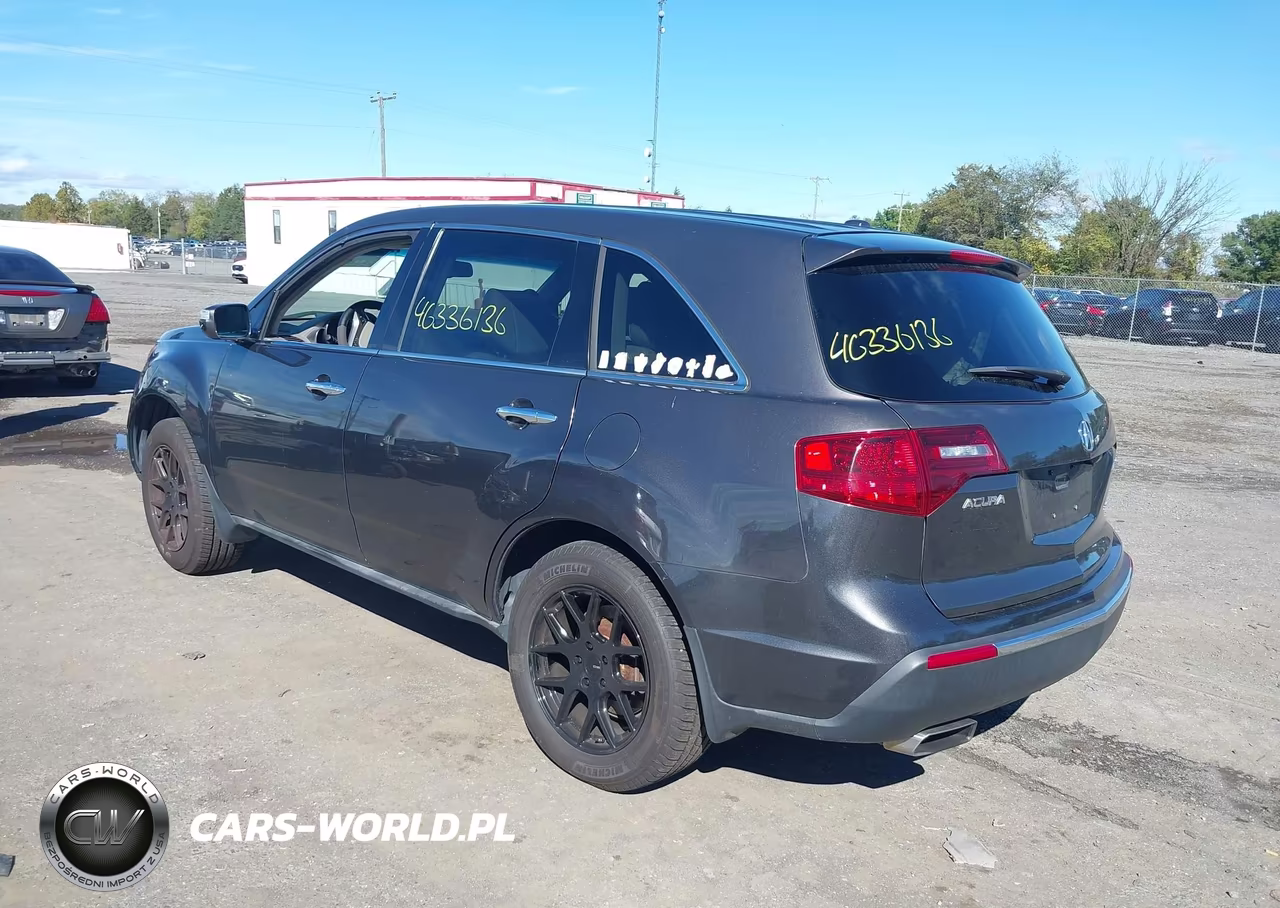 2011 Acura Mdx Technology Package VIN:2HNYD2H65BH509635 - 3