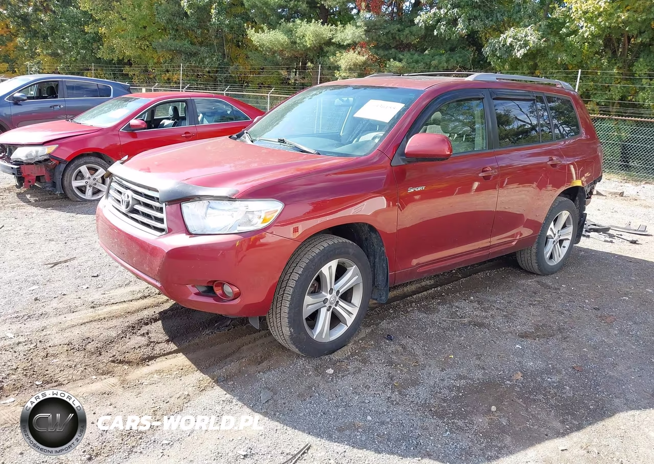 2008 Toyota Highlander Sport VIN:JTEES43A982063766 - 2