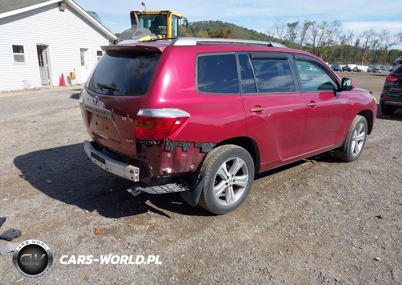 2008 Toyota Highlander Sport VIN:JTEES43A982063766 - 4