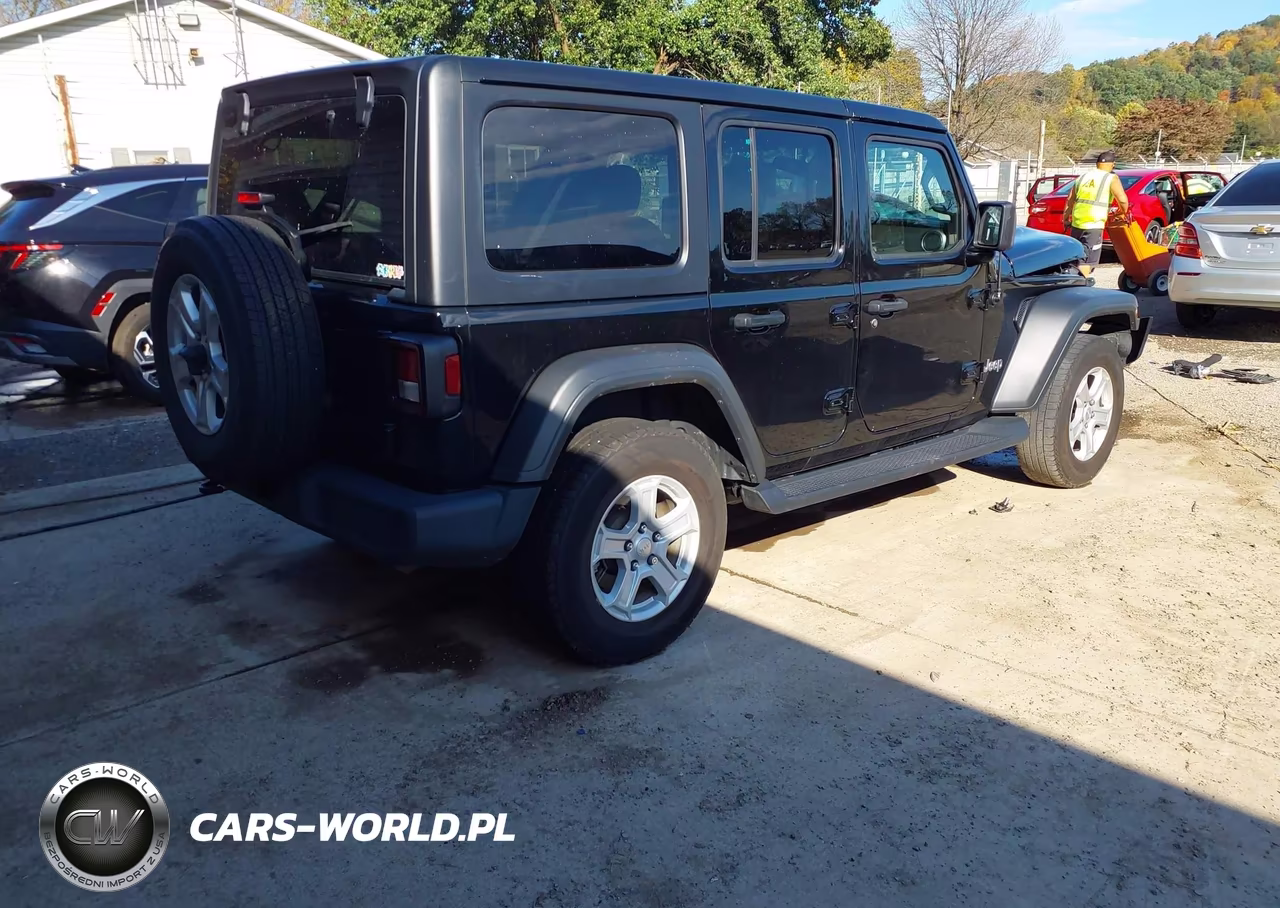 2021 Jeep Wrangler Unlimited Sport S 4X4 VIN:1C4HJXDG2MW503127 - 4