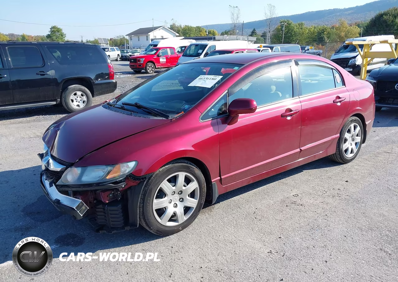 2010 Honda Civic Lx VIN:2HGFA1F54AH504484 - 2