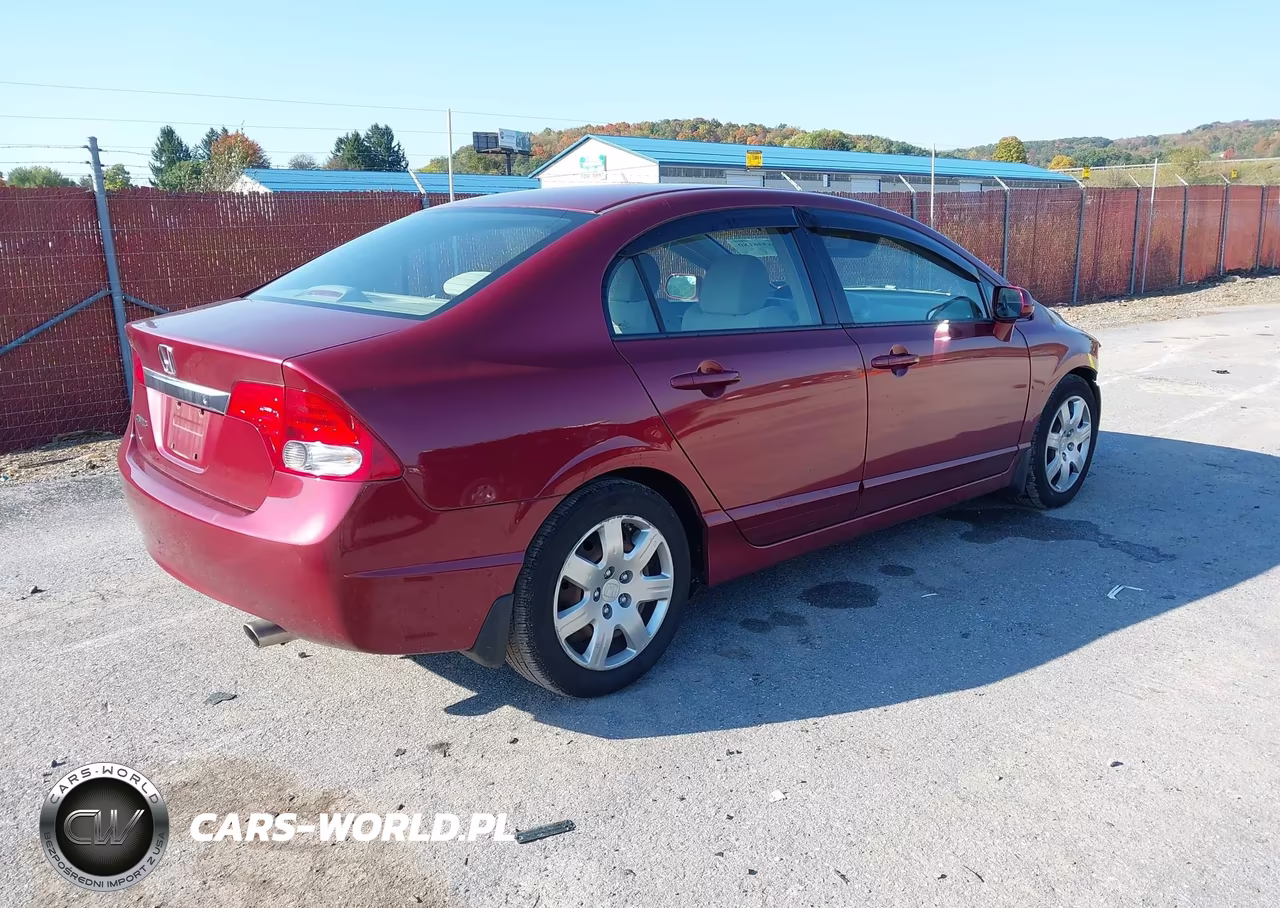 2010 Honda Civic Lx VIN:2HGFA1F54AH504484 - 4