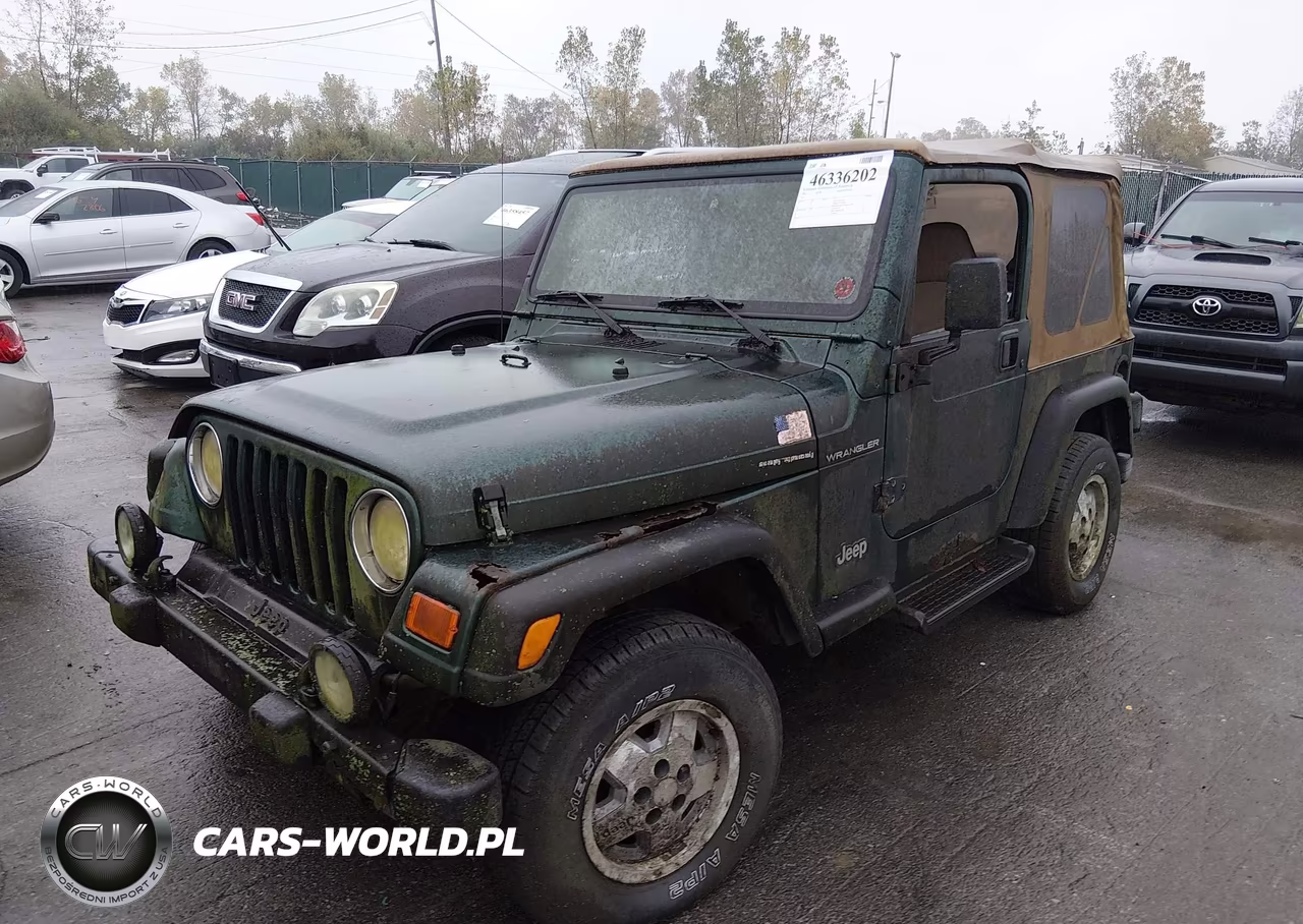 2001 Jeep Wrangler Se VIN:1J4FA29P21P350056 - 2