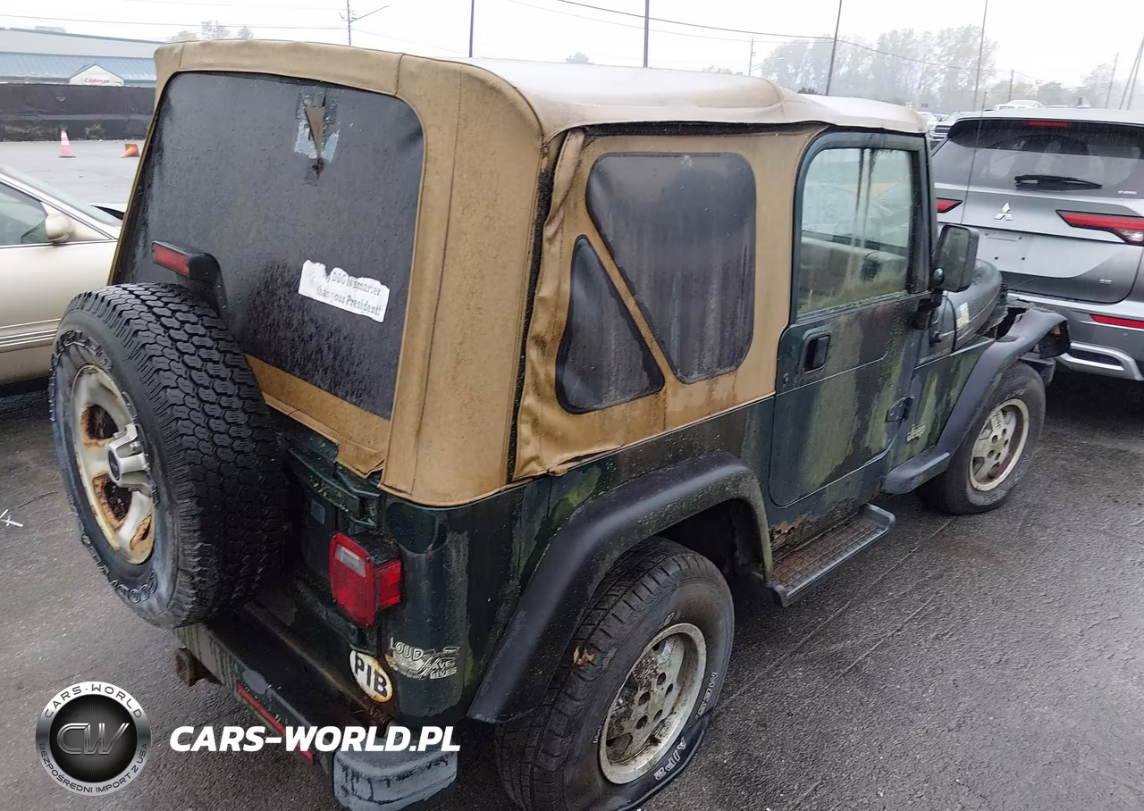 2001 Jeep Wrangler Se VIN:1J4FA29P21P350056 - 4