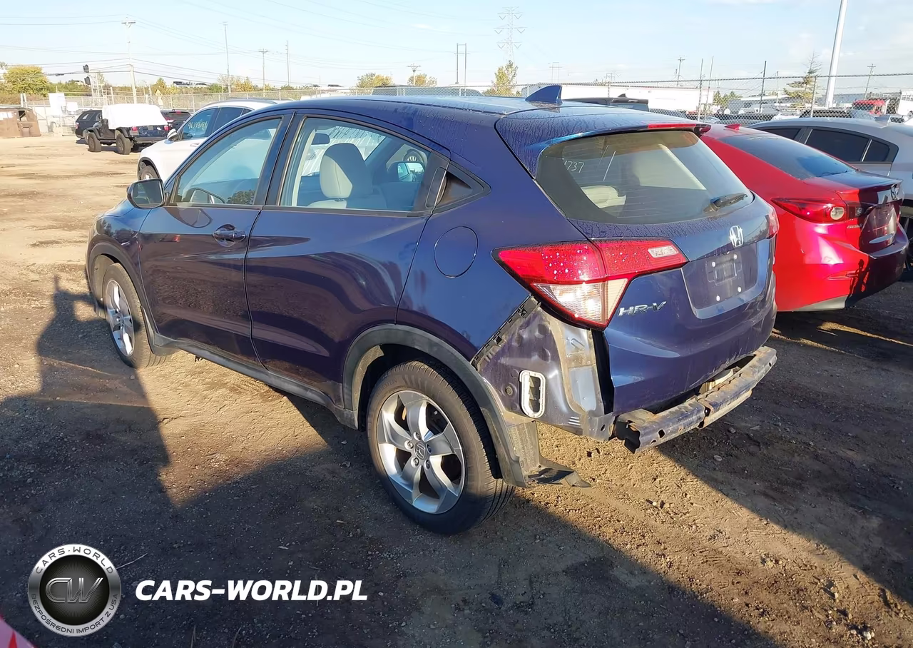 2016 Honda Hr-V Lx VIN:3CZRU6H36GM728663 - 3