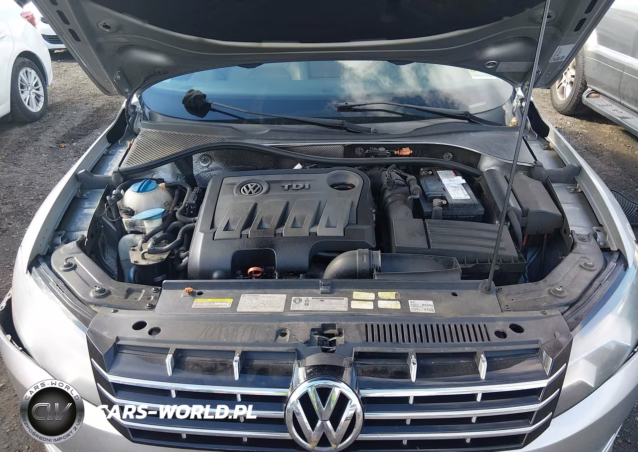 2013 Volkswagen Passat 2.0L Tdi Sel Premium VIN:1VWCN7A35DC047140 - 10
