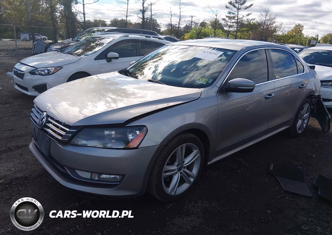 2013 Volkswagen Passat 2.0L Tdi Sel Premium VIN:1VWCN7A35DC047140 - 2