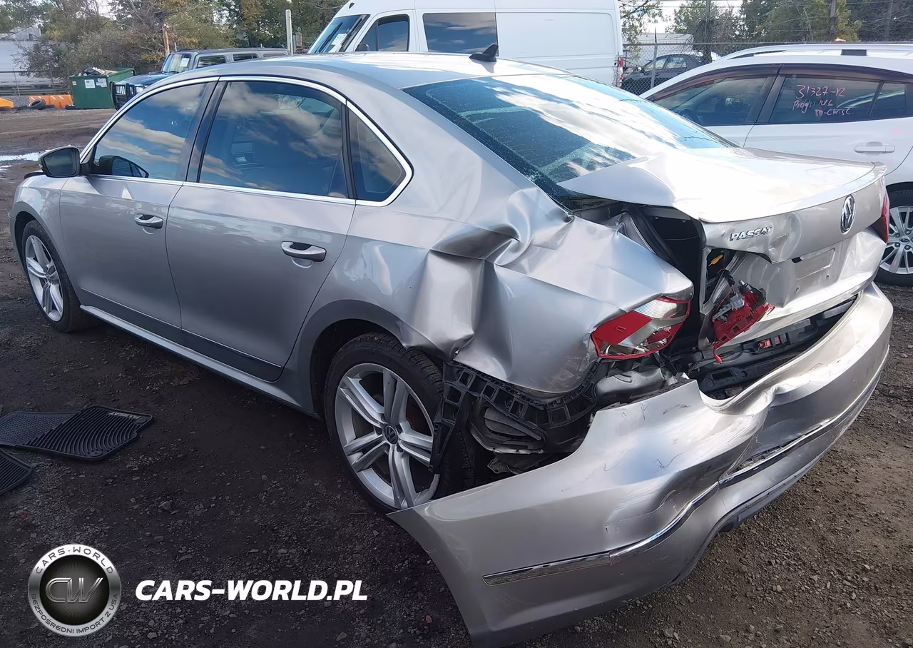 2013 Volkswagen Passat 2.0L Tdi Sel Premium VIN:1VWCN7A35DC047140 - 3