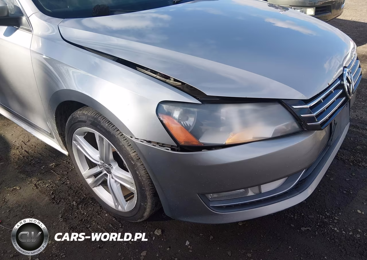 2013 Volkswagen Passat 2.0L Tdi Sel Premium VIN:1VWCN7A35DC047140 - 6