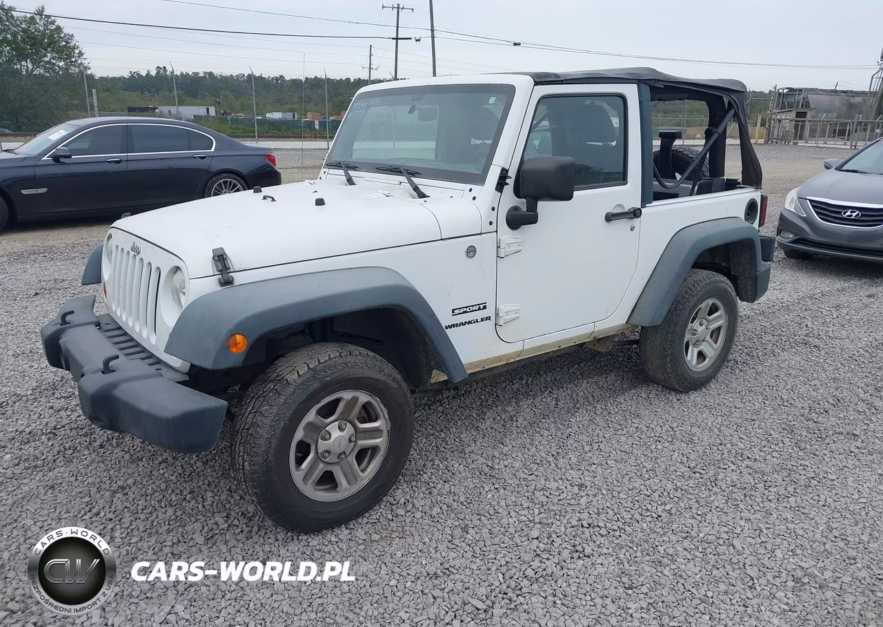 2011 Jeep Wrangler Sport VIN:1J4AA2D14BL577819 - 2