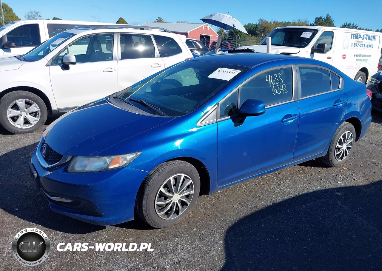2013 Honda Civic Lx VIN:19XFB2F59DE219829 - 2