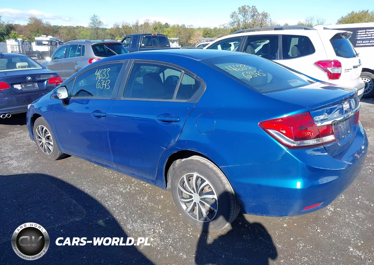 2013 Honda Civic Lx VIN:19XFB2F59DE219829 - 3