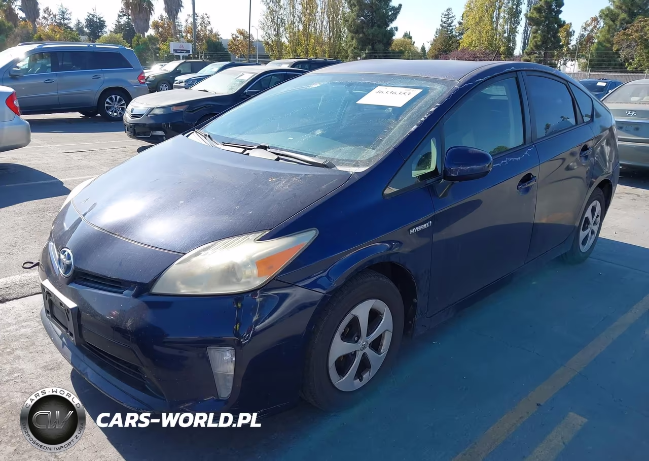 2012 Toyota Prius Two VIN:JTDKN3DU7C1563568 - 2