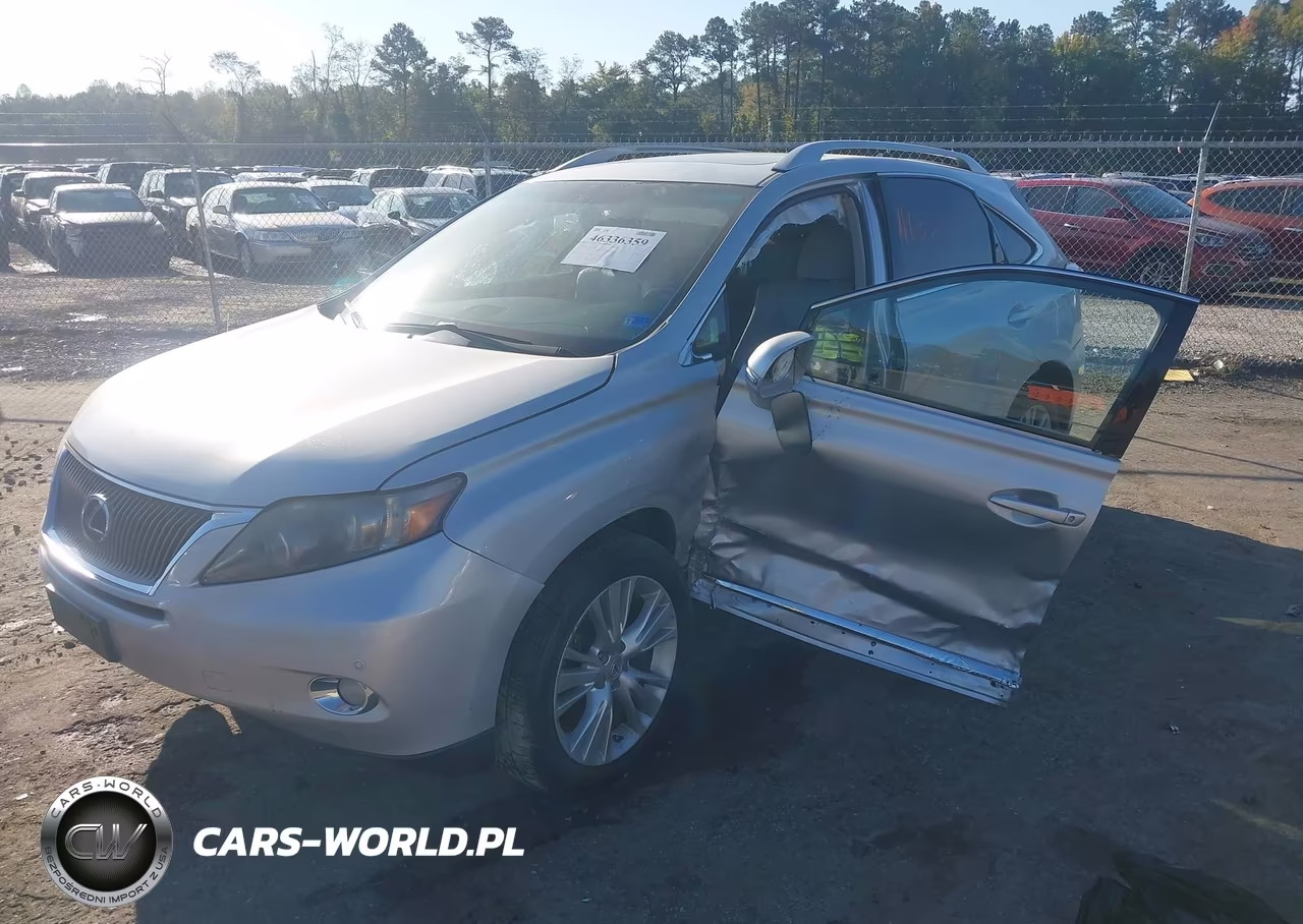 2012 Lexus Rx 450H VIN:JTJBC1BA5C2425859 - 2