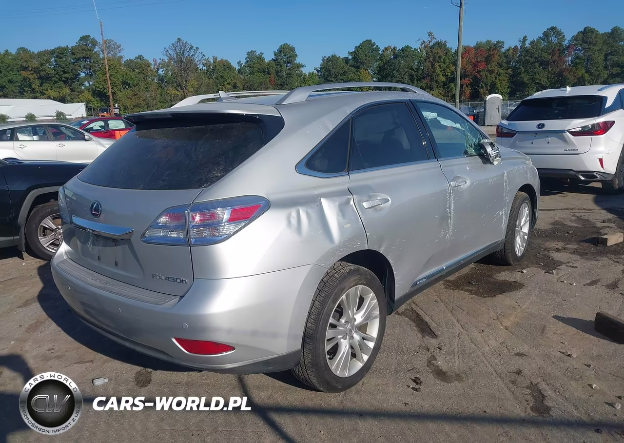 2012 Lexus Rx 450H VIN:JTJBC1BA5C2425859 - 4