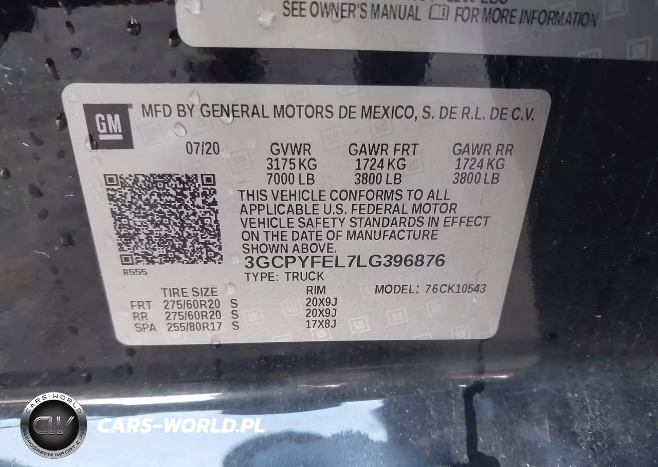 2020 Chevrolet Silverado 1500 4Wd Short Bed Lt Trail Boss VIN:3GCPYFEL7LG396876 - 9