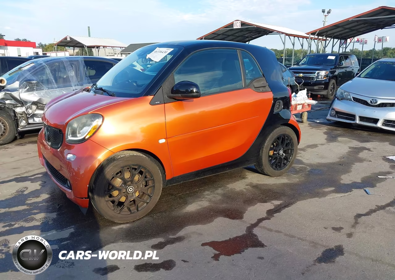 2016 Smart Fortwo Prime VIN:WMEFJ5DA2GK049661 - 2