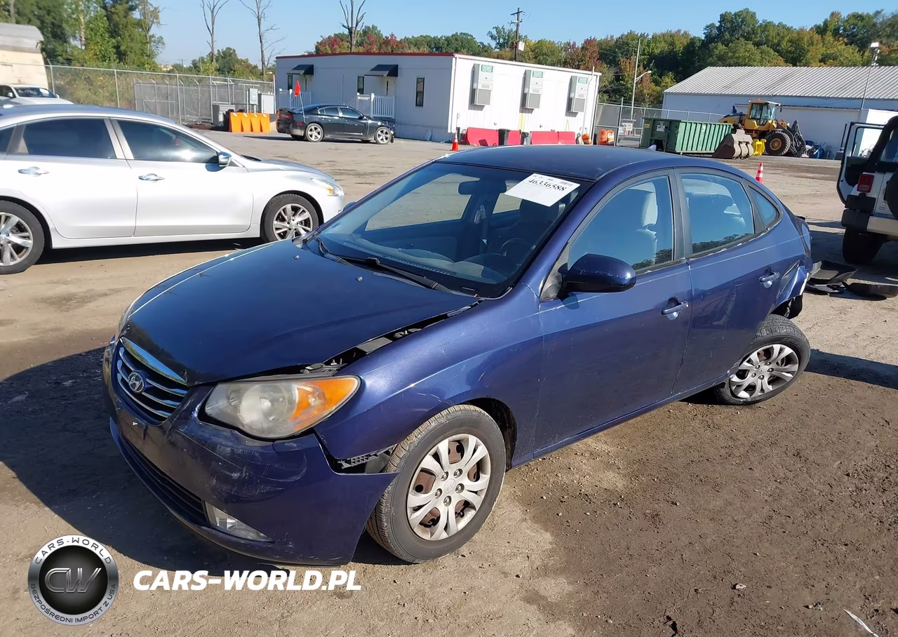 2010 Hyundai Elantra Gls VIN:KMHDU4AD5AU980619 - 2