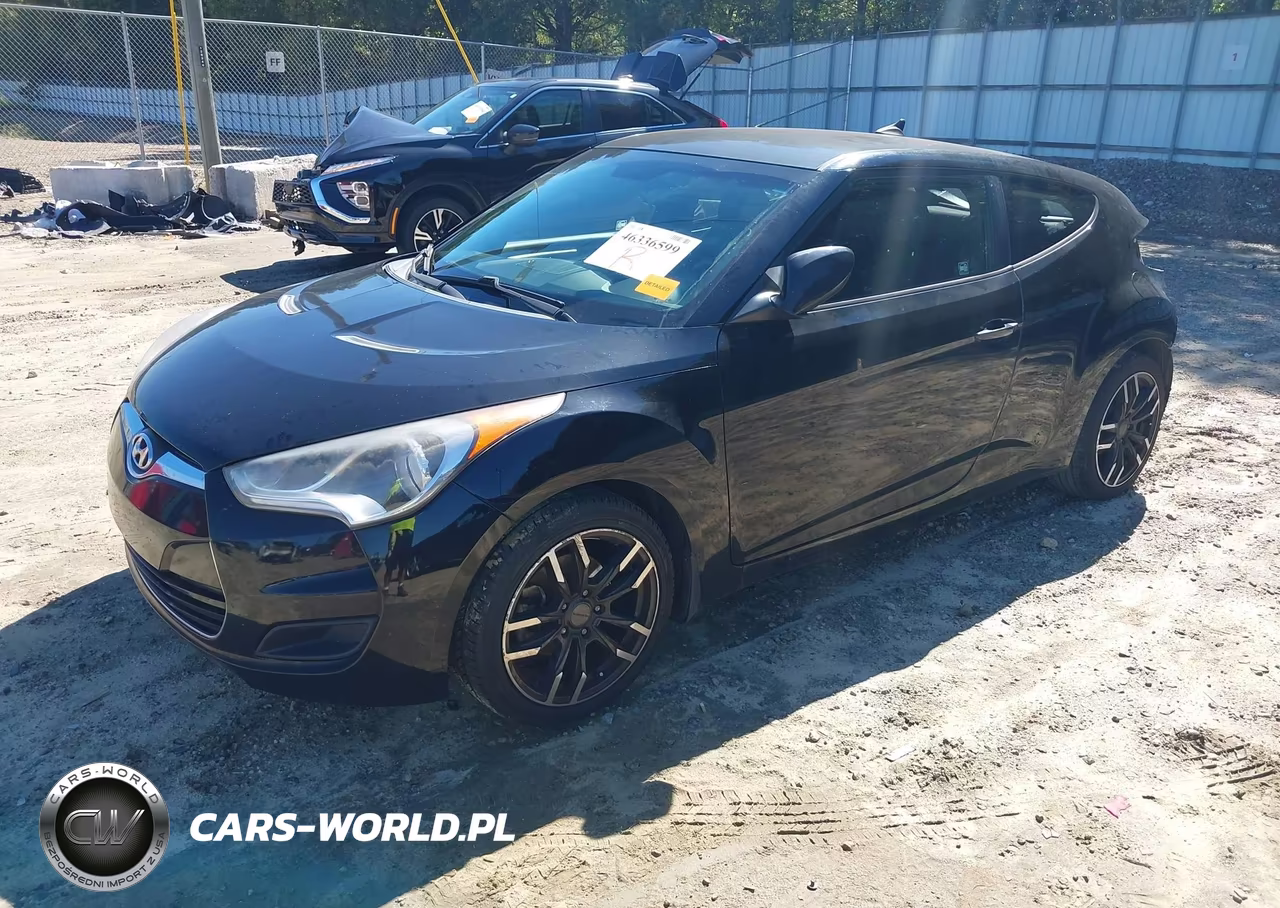 2013 Hyundai Veloster Base W-Black VIN:KMHTC6AD4DU171787 - 2