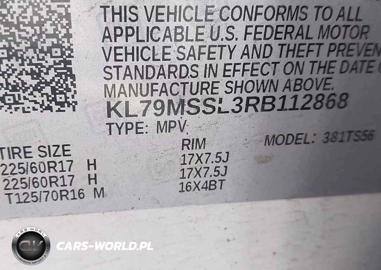 2024 Chevrolet Trailblazer Awd Activ VIN:KL79MSSL3RB112868 - 9