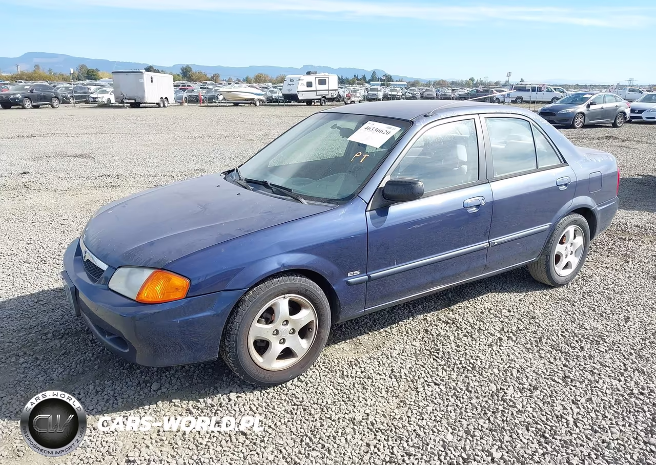 2000 Mazda Protege Es VIN:JM1BJ2213Y0212197 - 2