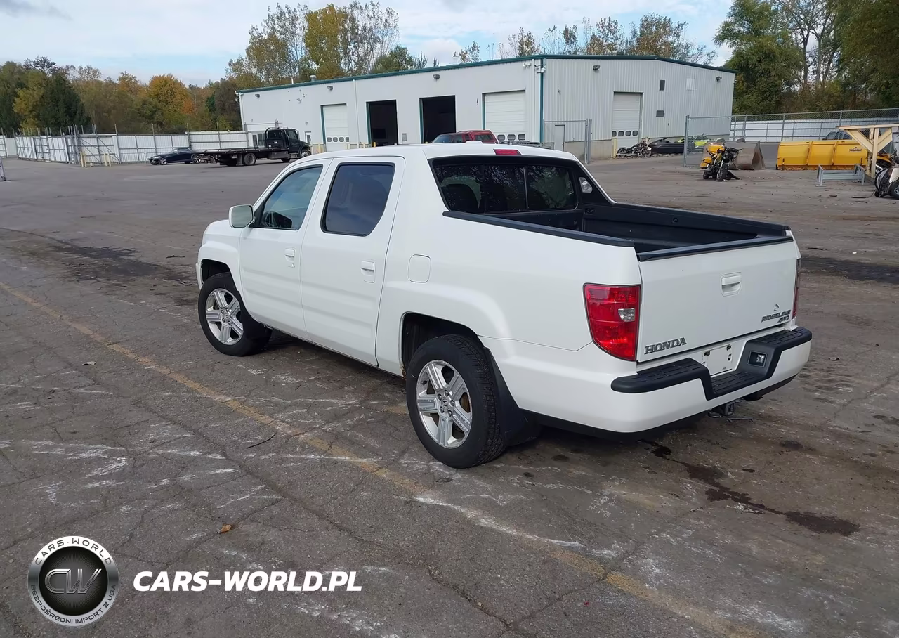2010 Honda Ridgeline Rtl VIN:5FPYK1F58AB006161 - 3