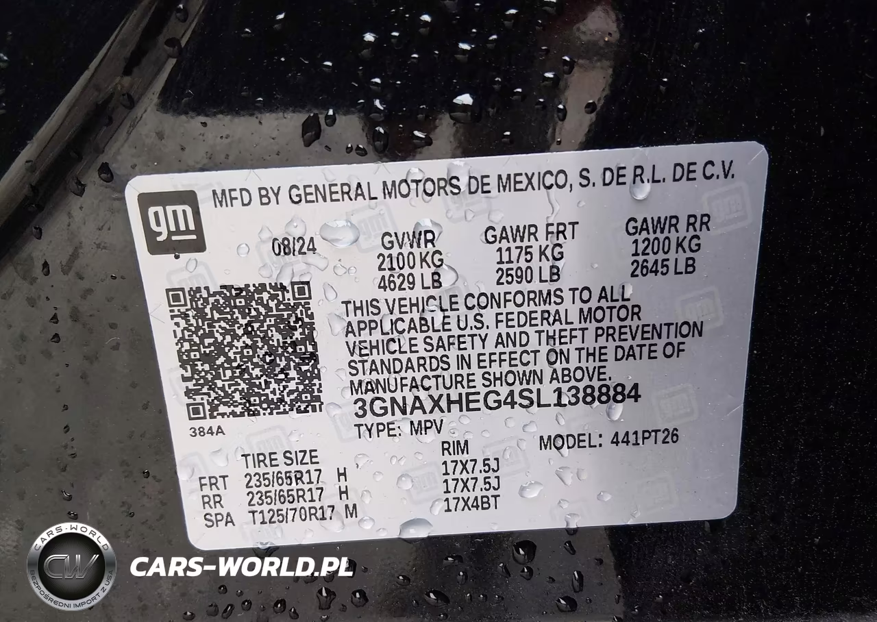 2025 Chevrolet Equinox Fwd Lt VIN:3GNAXHEG4SL138884 - 9